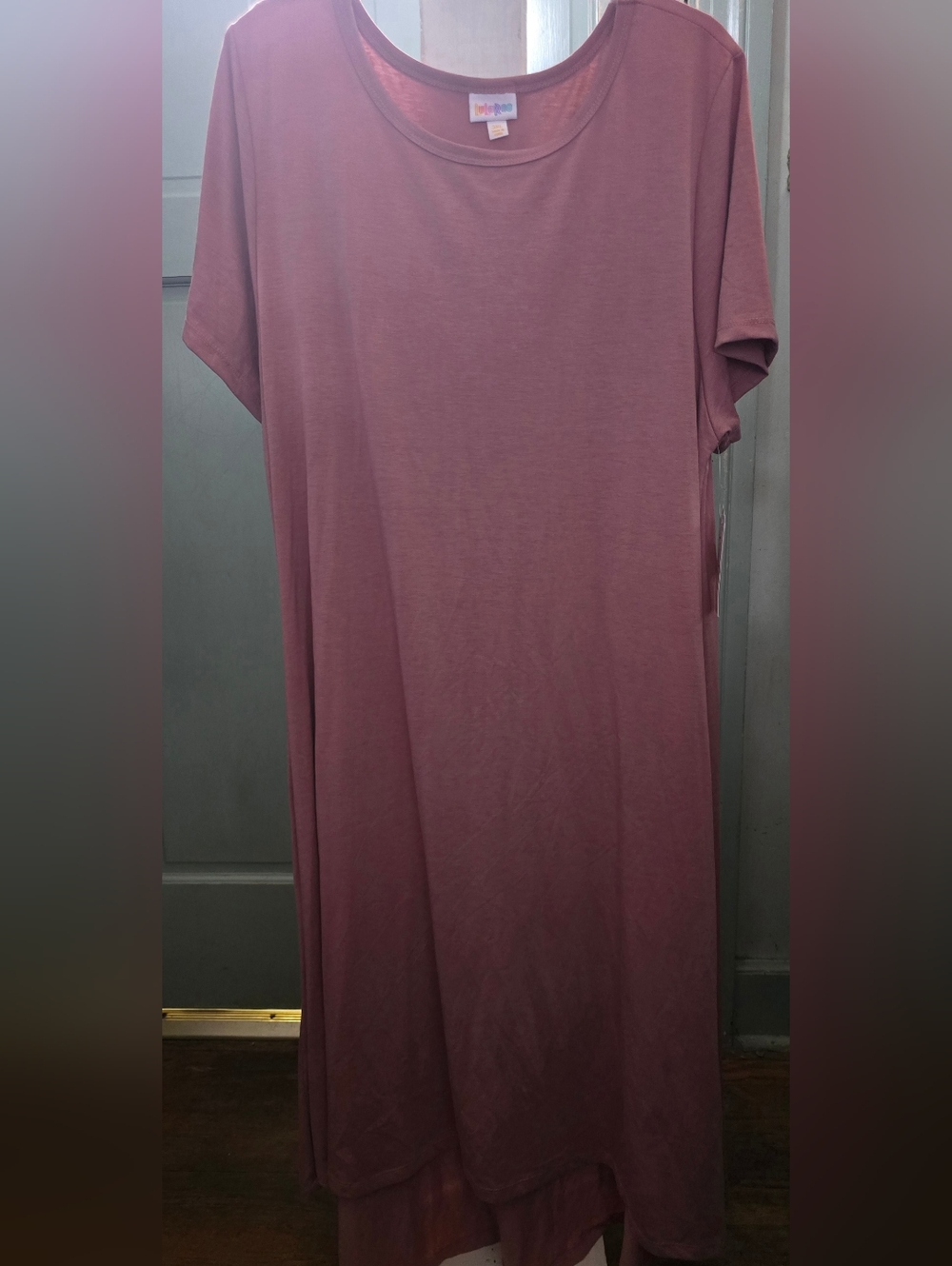 LuLaRoe Rose Short-Sleeve T-Shirt Dress NWT
